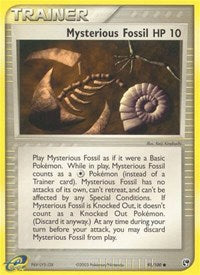 Mysterious Fossil (91) - Sandstorm (SS)