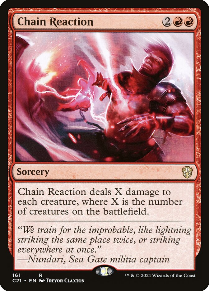 Chain Reaction (161) - Commander 2021 (C21)