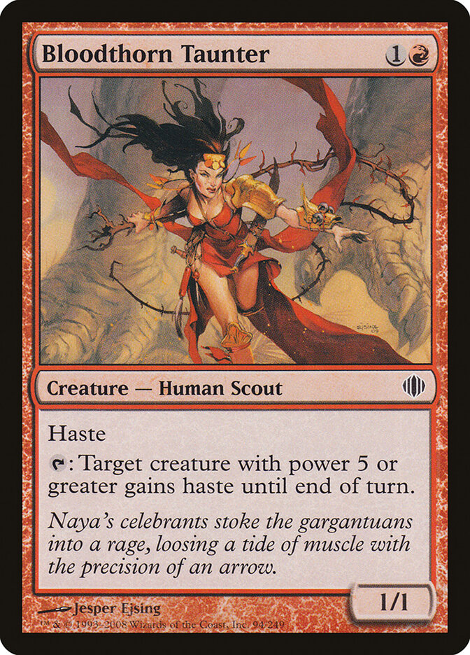 Bloodthorn Taunter (94) - Shards of Alara (ALA)