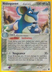 Nidoqueen Delta Species (7) - EX Dragon Frontiers (DF)