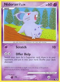 Nidoran F (71) - Rising Rivals (RR)