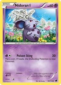 Nidoran F (40) - Plasma Freeze (PLF)