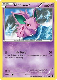 Nidoran M (43) - Plasma Freeze (PLF)