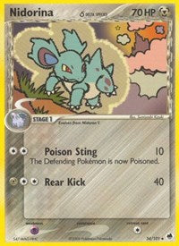 Nidorina Delta Species (34) - EX Dragon Frontiers (DF)