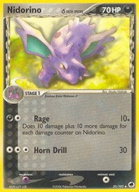 Nidorino Delta Species (35) - EX Dragon Frontiers (DF)