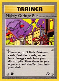 Nightly Garbage Run Rockets Secret Machine (77) - Team Rocket (TR)