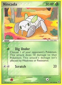 Nincada (67) - EX Deoxys (DX)