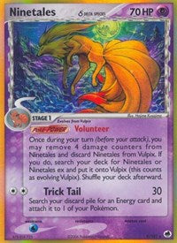 Ninetales Delta Species (8) - EX Dragon Frontiers (DF)