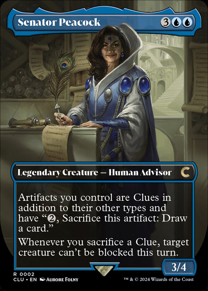 Senator Peacock (2) - Ravnica: Clue Edition (CLU)