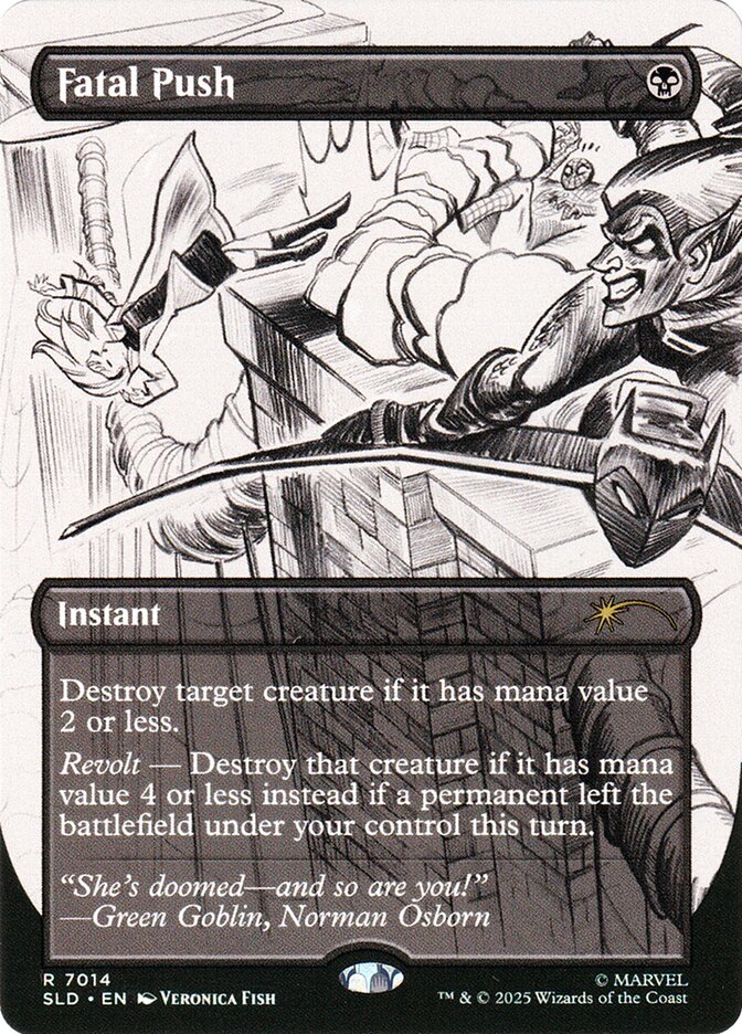 Fatal Push (7014) - Secret Lair Drop (SLD)