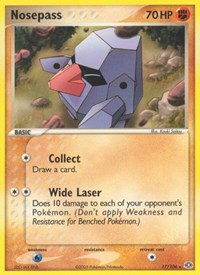 Nosepass (17) - EX Emerald (EM)