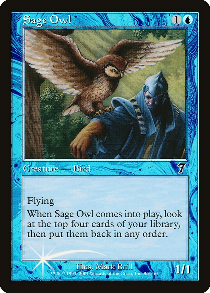 Sage Owl (96) - Seventh Edition (7ED)