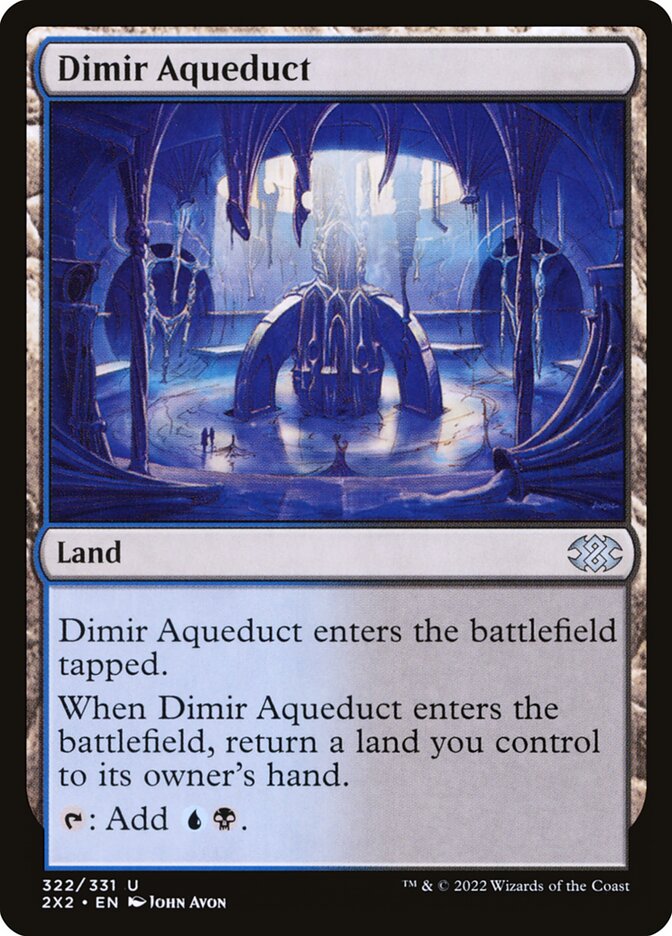 Dimir Aqueduct (322) - Double Masters 2022 (2X2)