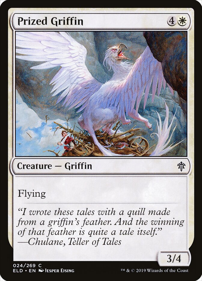 Prized Griffin (24) - Throne of Eldraine (ELD)