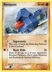 Nosepass (25) - EX Holon Phantoms (HP)