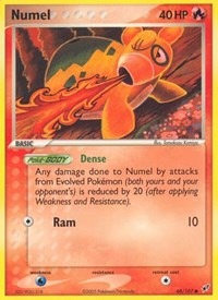 Numel (68) - EX Deoxys (DX)
