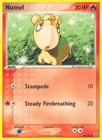 Numel (58) - EX Emerald (EM)
