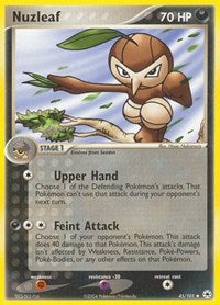 Nuzleaf (45) - EX Hidden Legends (HL)