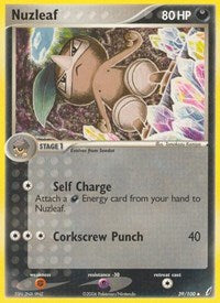 Nuzleaf (39) - EX Crystal Guardians (CG)
