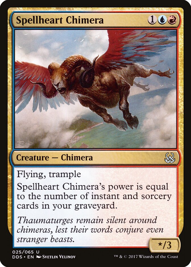 Spellheart Chimera (25) - Duel Decks: Mind vs. Might (DDS)