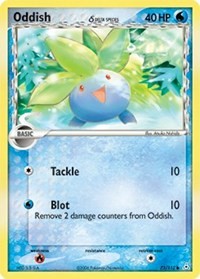 Oddish Delta Species (73) - EX Holon Phantoms (HP)