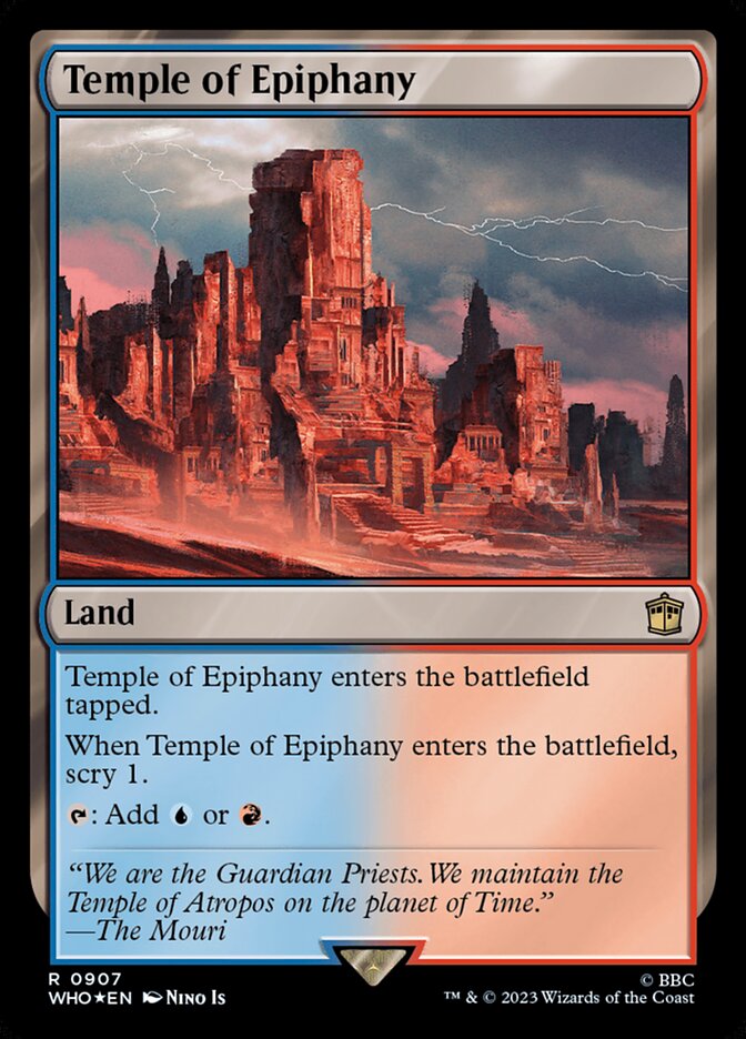Temple of Epiphany (907) - Doctor Who (WHO)