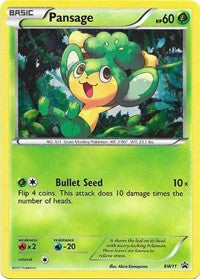 Pansage (BW11) - Black and White Promos (PR)