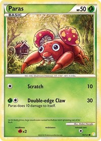 Paras (76) - HeartGold SoulSilver (HS)