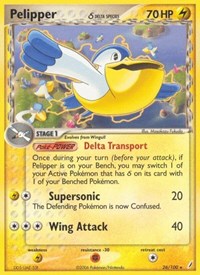 Pelipper Delta Species (26) - EX Crystal Guardians (CG)
