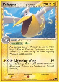 Pelipper Delta Species (14) - POP Series 5 (POP)