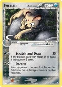 Persian Delta Species (48) - EX Holon Phantoms (HP)