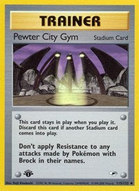 Pewter City Gym (115) - Gym Heroes (G1)