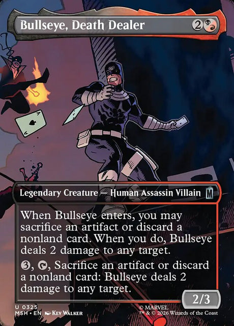 Bullseye, Death Dealer (325) - Marvel Super Heroes (MSH)