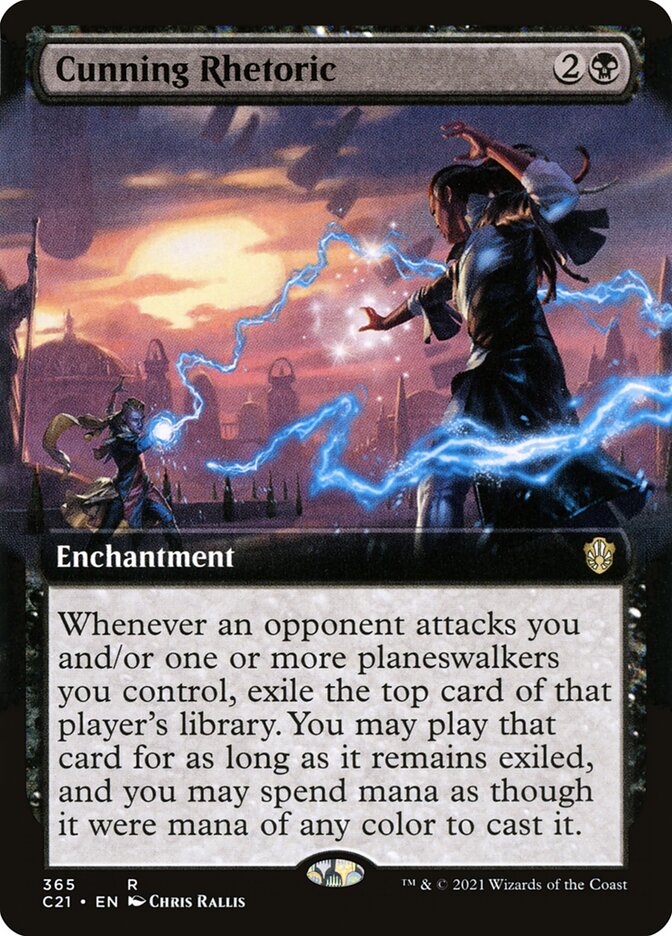 Cunning Rhetoric (365) - Commander 2021 (C21)