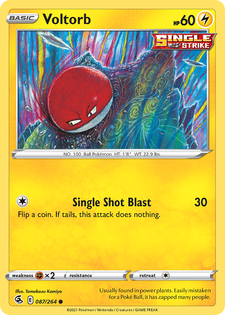 Voltorb (87/264) - Fusion Strike (FST)