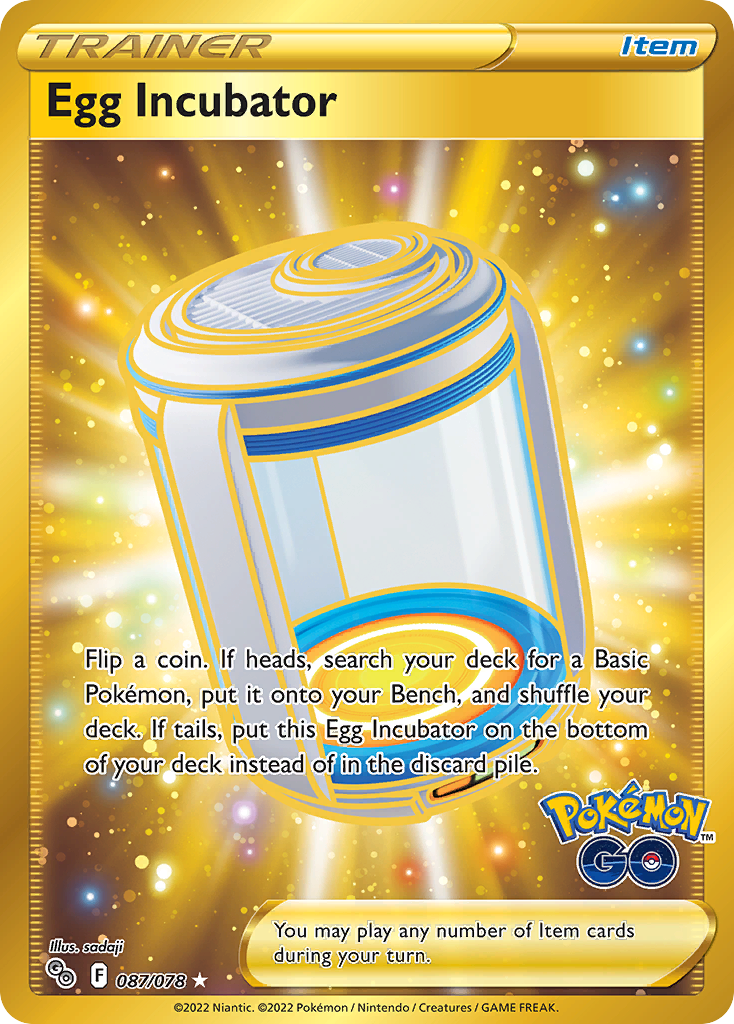Egg Incubator (87/78) - [Secret Rare] Pokemon GO (PGO)
