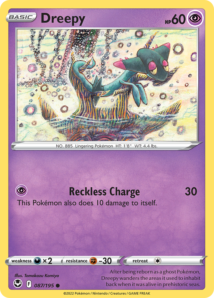 Dreepy (87/195) - [Reverse Holo] Silver Tempest (SIT)