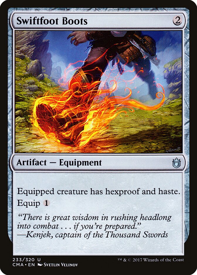 Swiftfoot Boots (233) - Commander Anthology (CMA)