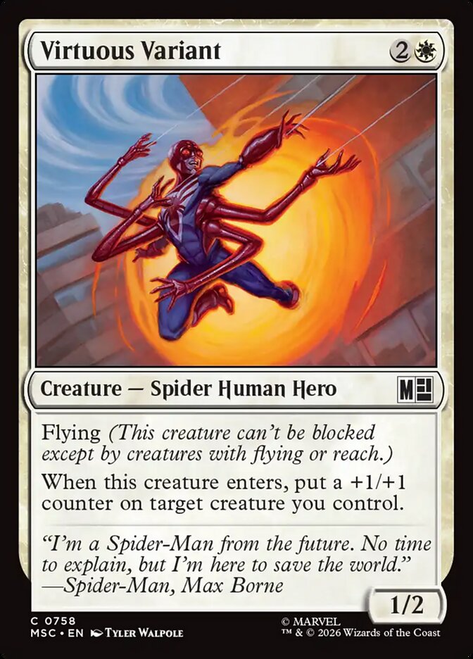 Virtuous Variant (758) - Marvel Super Heroes Commander (MSC)