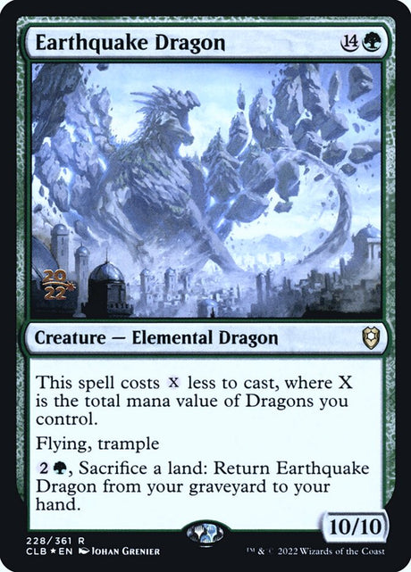 Earthquake Dragon (228s) - Battle for Baldur's Gate Promos (PCLB)