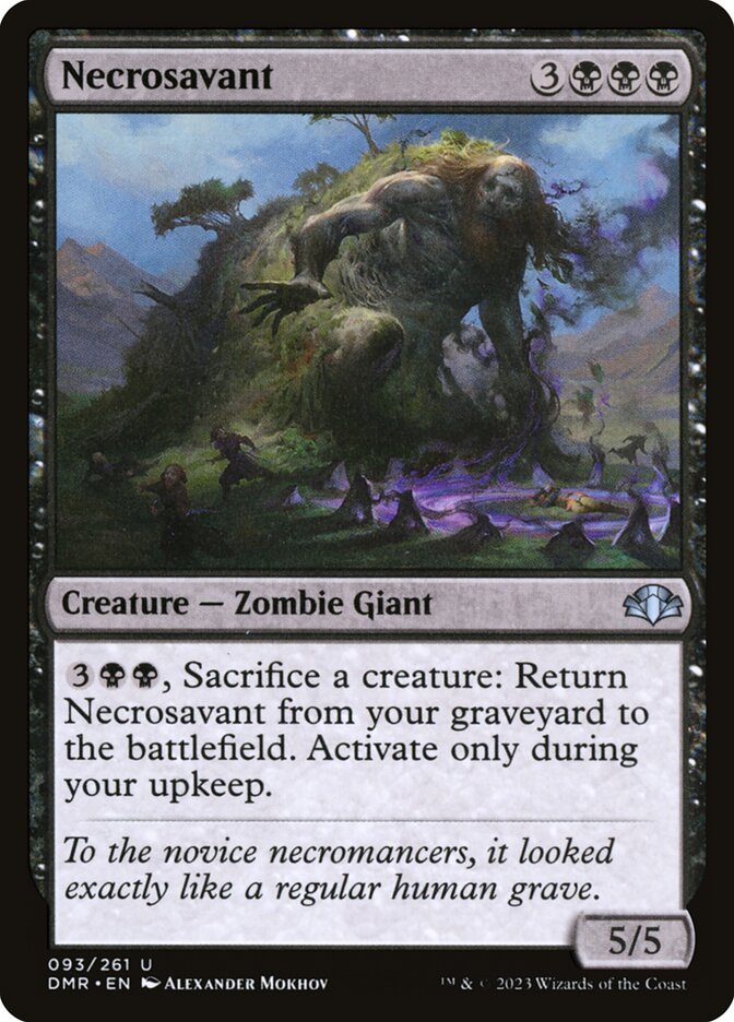 Necrosavant (93) - Dominaria Remastered (DMR)