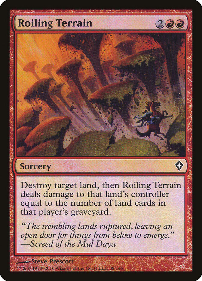 Roiling Terrain (88) - Worldwake (WWK)