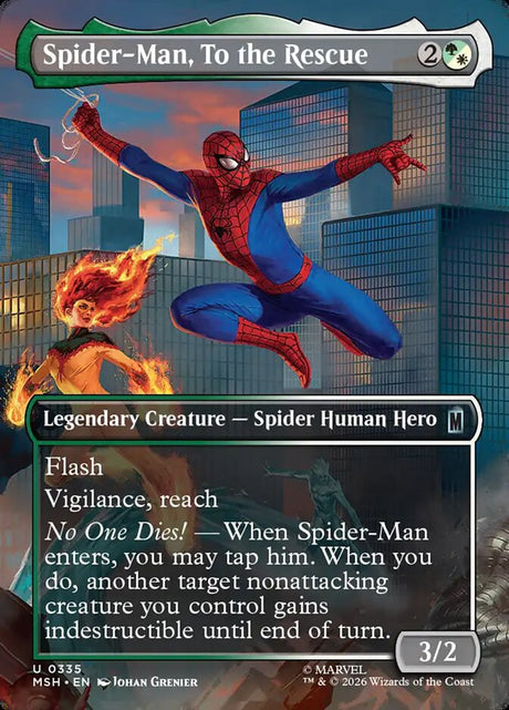 Spider-Man, To the Rescue (335) - Marvel Super Heroes (MSH)