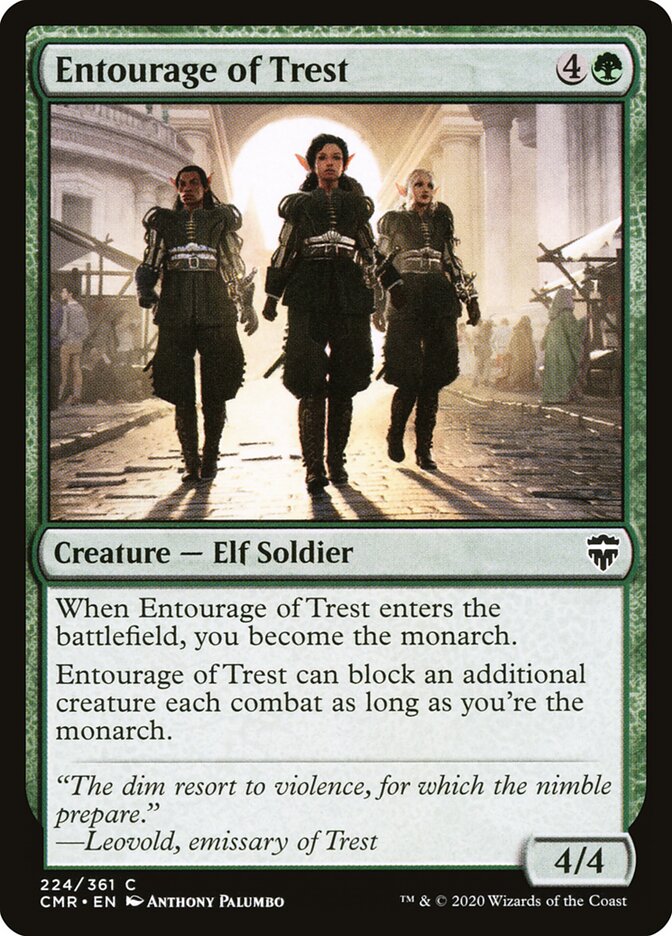 Entourage of Trest (224) - Commander Legends (CMR)