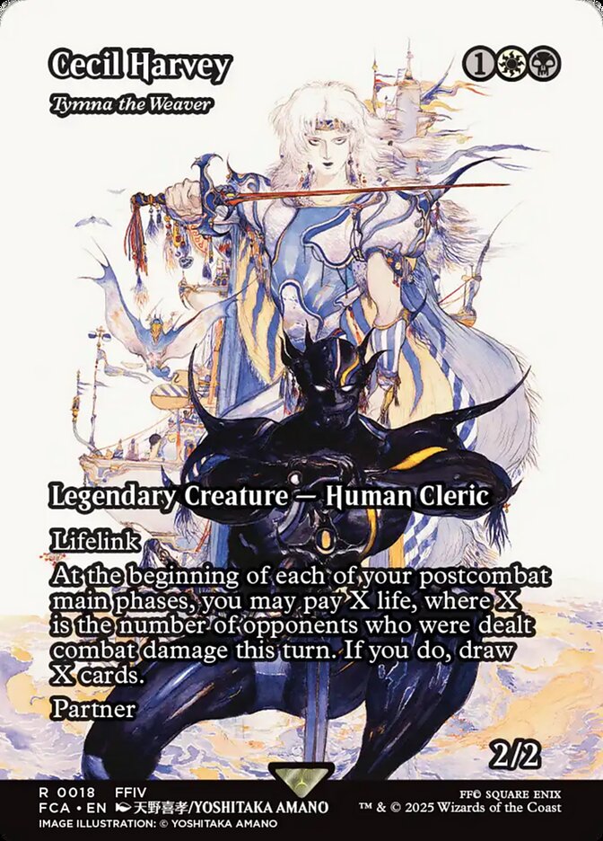 Cecil Harvey - Tymna the Weaver (18) - [Borderless] Final Fantasy: Through the Ages (FCA)