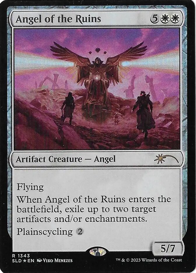 Angel of the Ruins (1343) - [Foil] Secret Lair Drop (SLD)