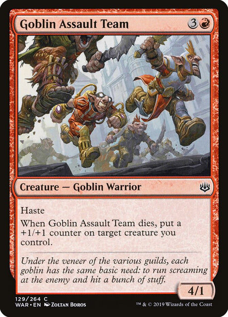 Goblin Assault Team (129) - War of the Spark (WAR)