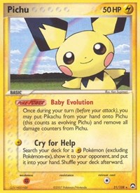Pichu (21) - EX Power Keepers (PK)