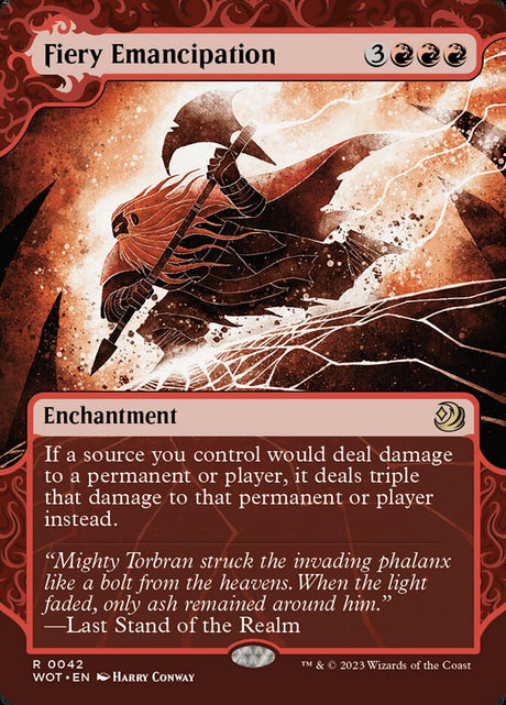 Fiery Emancipation (42) - Wilds of Eldraine: Enchanting Tales (WOT)