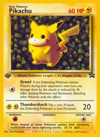 Pikachu (1) (Misprint) (1) - WoTC Promo (PR)